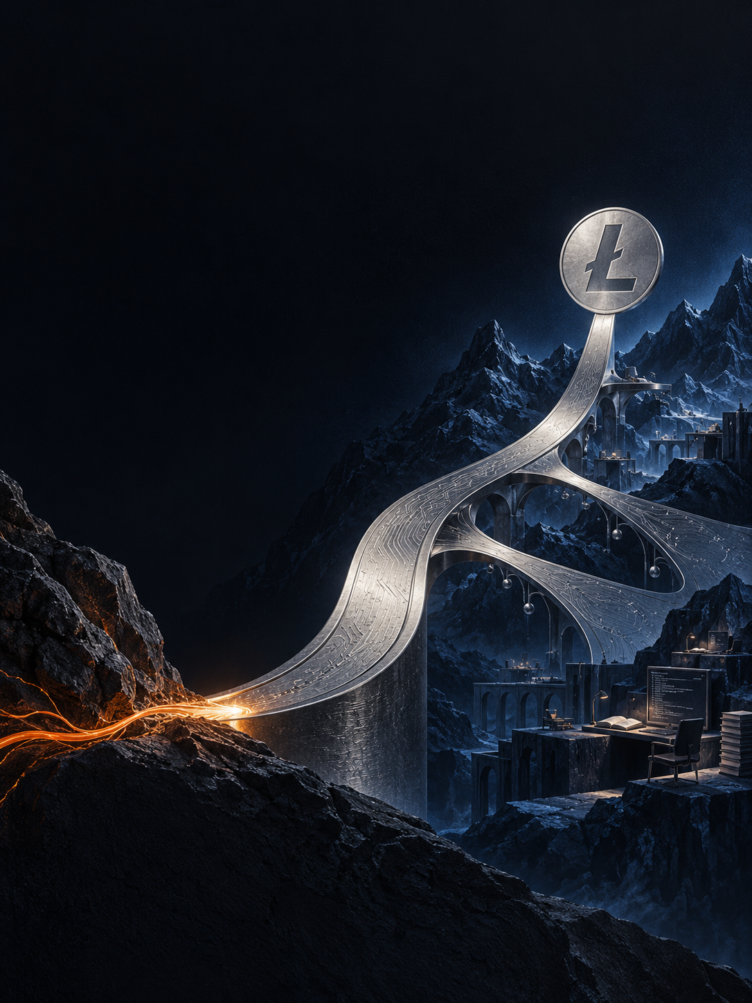 Original conceptual cover art; not a documentary photograph or data chart.